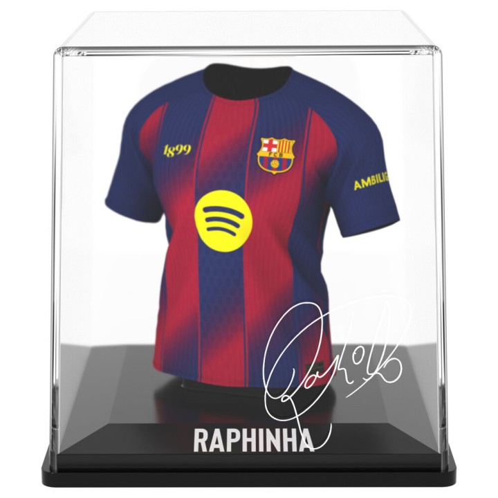 Figura Mini Camiseta Raphinha FC Barcelona