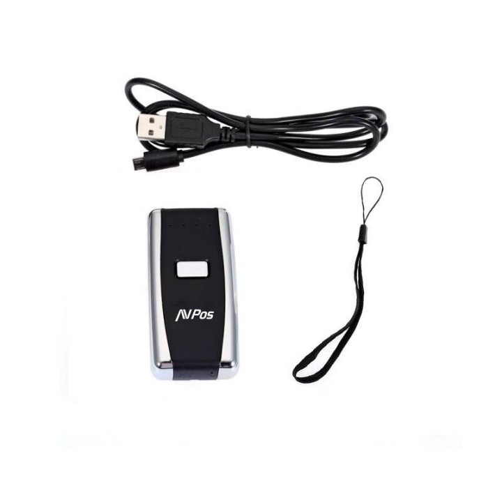LECTOR AVPOS CODIGOS 1D + 2D + QR BT01 PORTATIL BLUETOOTH