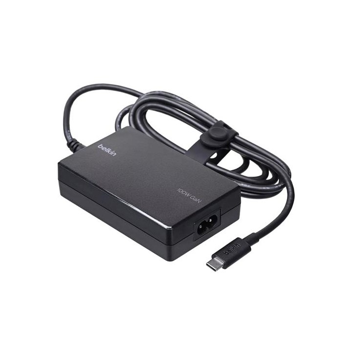 Belkin Cargador 100W USB-C para portátiles con Cable 2,5 metros (INC016VFBK)