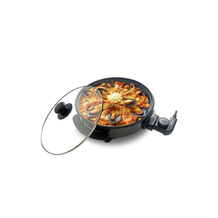 Sogo Multi Cazuela Eléctrica y Pizzera 32 Cm 1500W (PIZ-SS-10011)