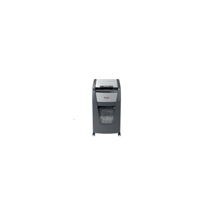 Rexel Optimum Auto+ 300X triturador de papel Microcorte Negro, Gris