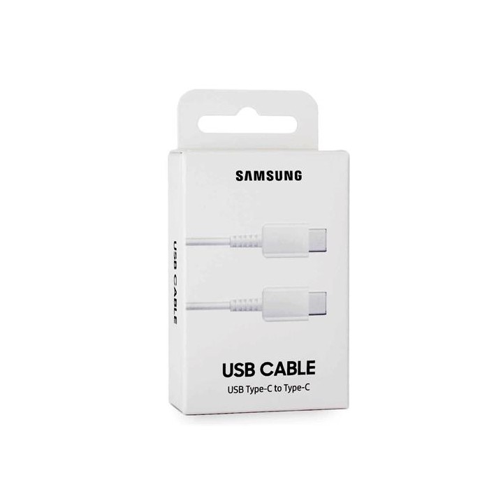 Samsung Cable Type C- Type C 1m Blanco (EP-DA705BWE)