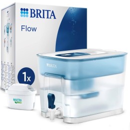 Brita Depósito Filtrante Flow Azul 8.2 Litros + 1 Filtro 1f MXPRO