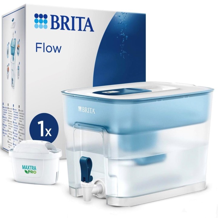 Brita Depósito Filtrante Flow Azul 8.2 Litros + 1 Filtro 1f MXPRO