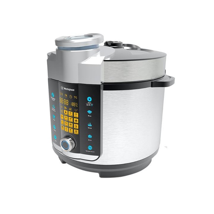 Westinghouse WKCPPC100SP Olla eléctrica de cocción lenta de 6L 1000W