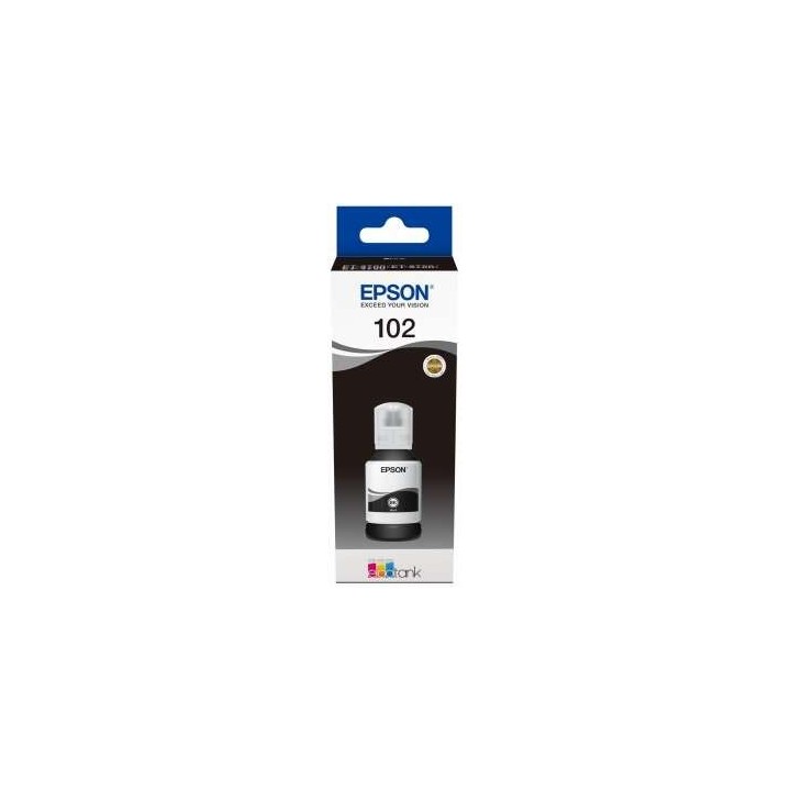 TINTA EPSON 2700/2750/3700/3750/4750 BOTE 102 BLACK ECOTANK BOTTLE (127ML)