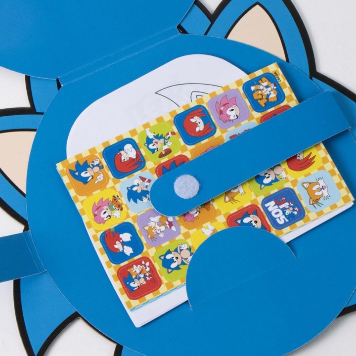 Album actividades coloreable Sonic the Hedgehog