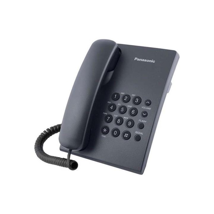 Panasonic KX-TS500EXB Teléfono Sobremesa Negro