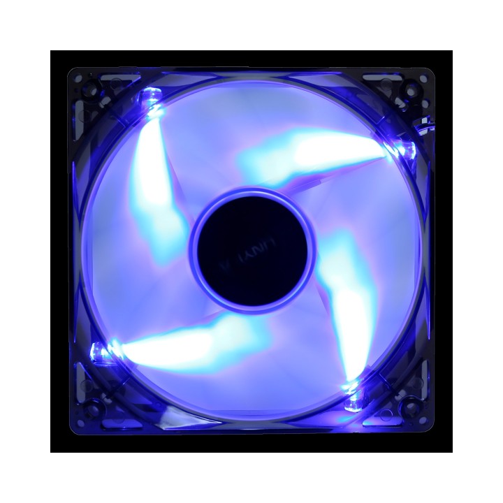 VENTILADOR CAJA UNYKA 12X12 LED AZUL GAMING 51791