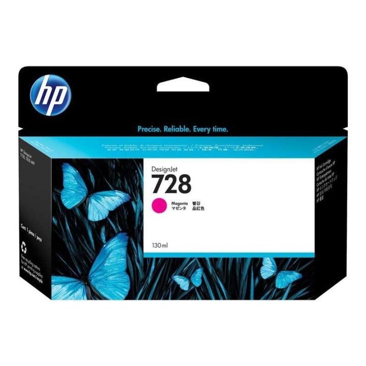 TINTA HP F9J66A 728 MAGENTA
