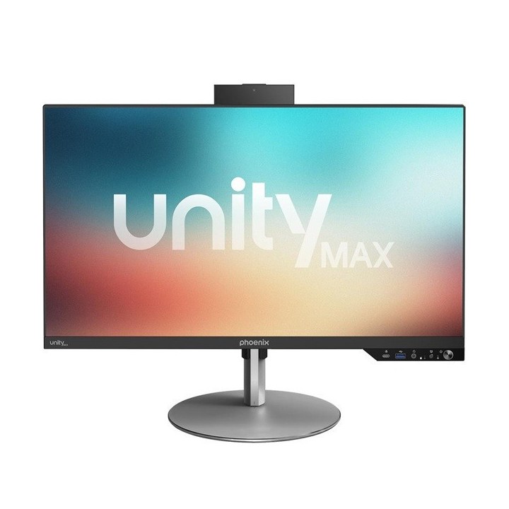 ORDENADOR PHOENIX AIO UNITY 24 I7 12700/8GB DDR5/SSD500GB/WIFI/WEBCAM/ERGO BLACK