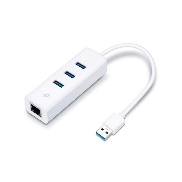 ADAPTADOR TP-LINK USB 3.0 A LAN RJ-45 GIGABIT + HUB USB 3.0