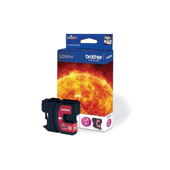 TINTA BROTHER LC980M MAGENTA