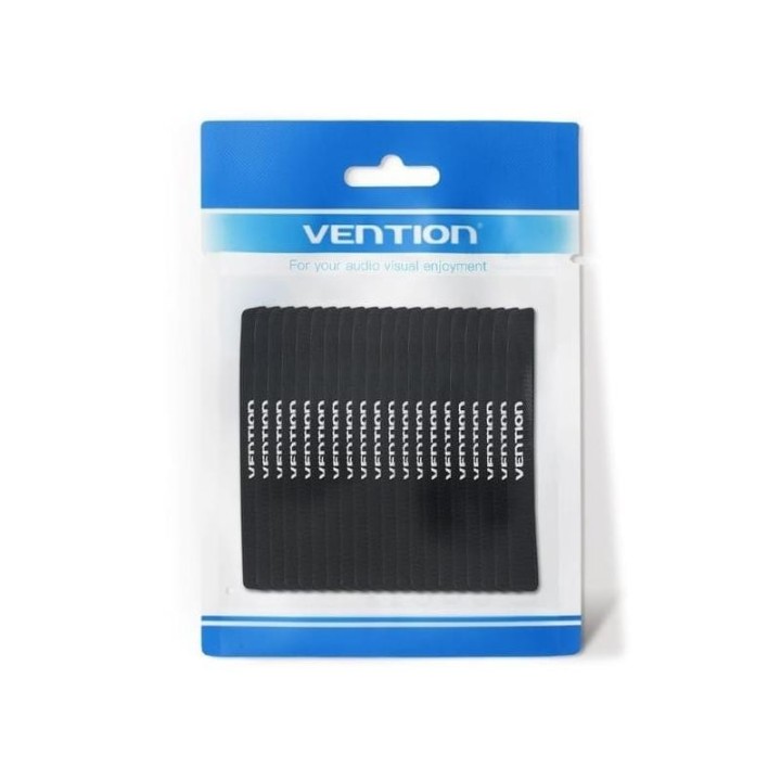 TIRAS ORGANIZADORA VENTION 11CM BLACK PACK 20UD