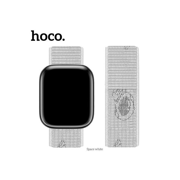 Hoco iWatch WA02 Correa Nylon White Space