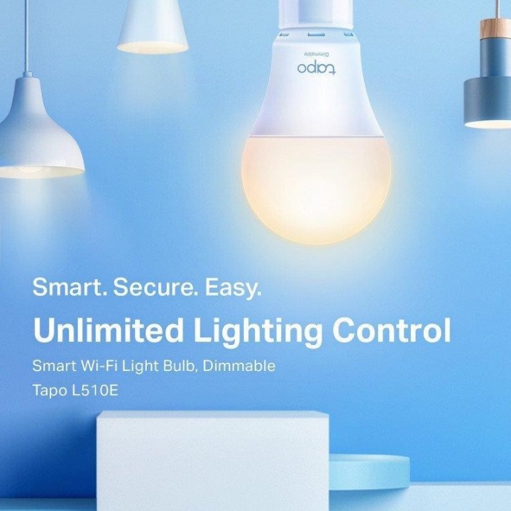 BOMBILLA INTELIGENTE E27 TP-LINK LED 2700K BLANCO AJUSTA WIFI