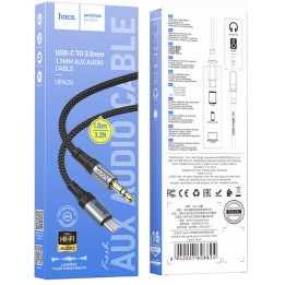 Adaptador USB-C a Jack 3.5mm Hoco UPA26
