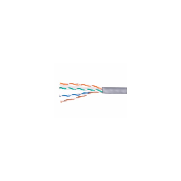 BOBINA CABLE UTP CAT-6 305MT EQUIP GRIS 401496
