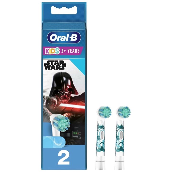 Braun Oral-B 2 Cabezales de Recambio Kids Star Wars (EB10S-2)