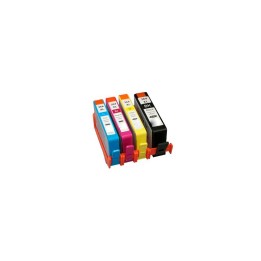 CARTUCHO RECICLADO INKOEM HP N364 XL CN684EE NEGRO M-364B XL