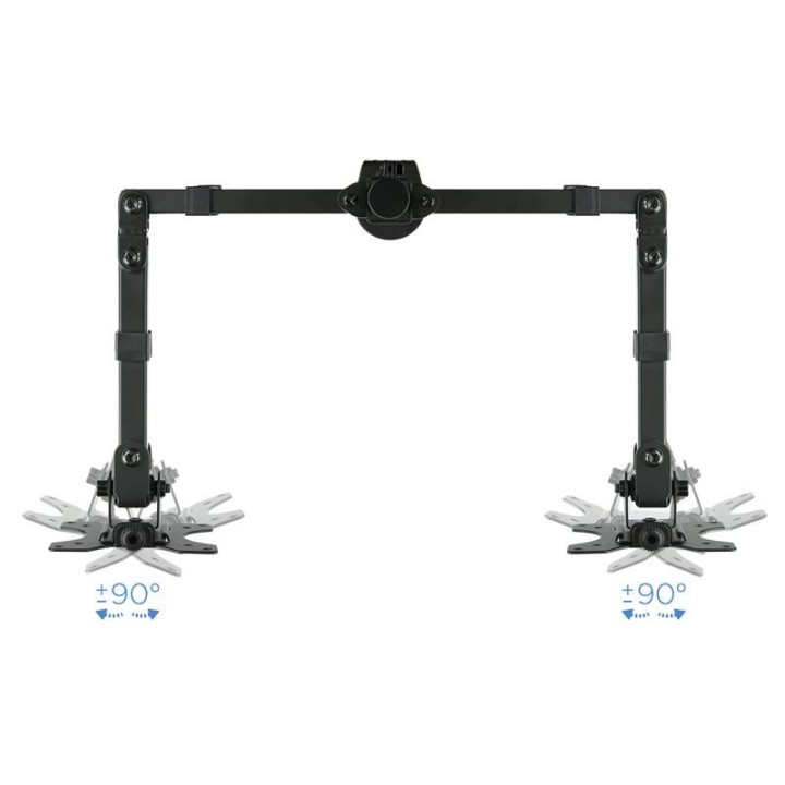 SOPORTE DE MESA TV/MONITOR TOOQ DB1232TN-B 13-32 2 BRAZOS BLACK