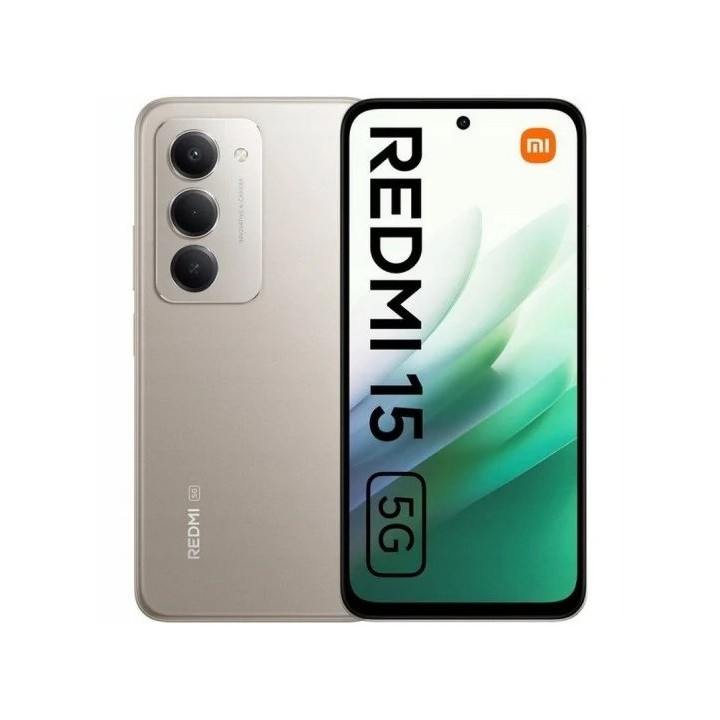 SMARTPHONE XIAOMI REDMI 15 6.9 4GB/128GB/50MP/NFC/5G TITAN GREY