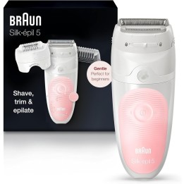Braun SES5-620 Depiladora Silk-épil Serie 5 Wet & Dry Recargable