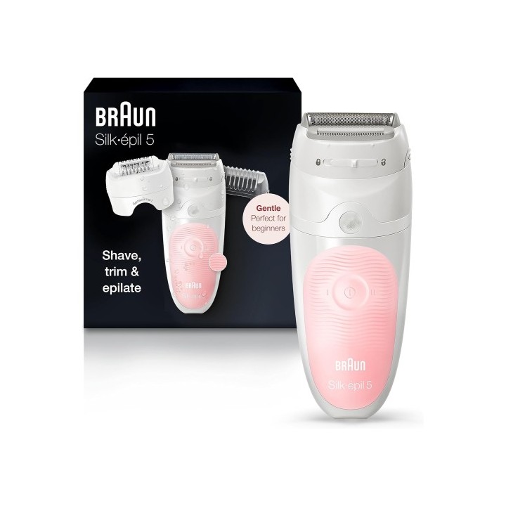 Braun SES5-620 Depiladora Silk-épil Serie 5 Wet & Dry Recargable