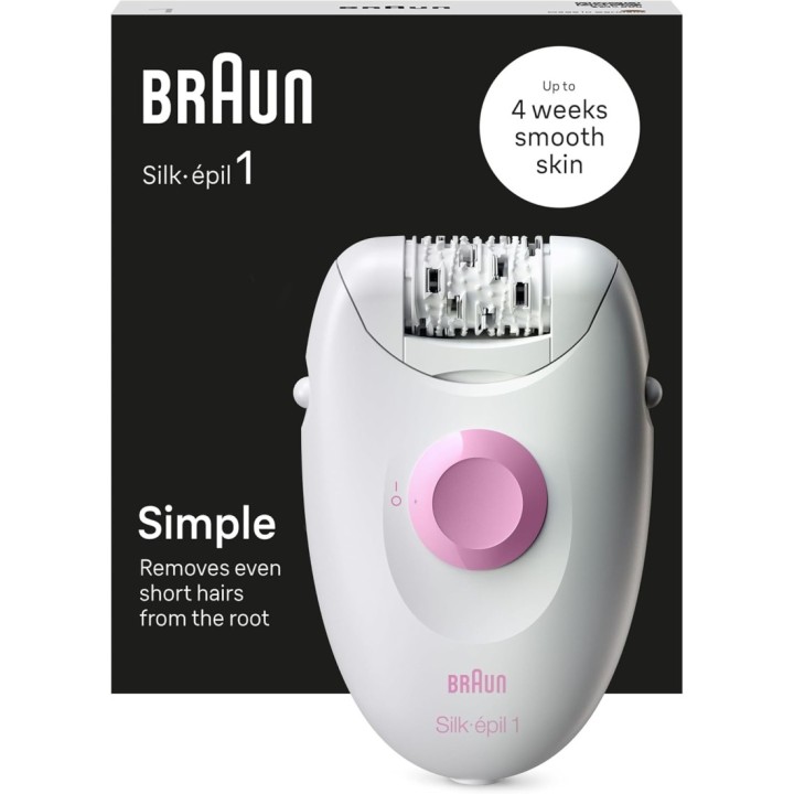 Braun SE1-010 Depiladora Eléctrica Silk-épil 1 con Cable