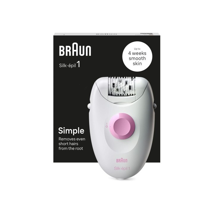 Braun SE1-010 Depiladora Eléctrica Silk-épil 1 con Cable