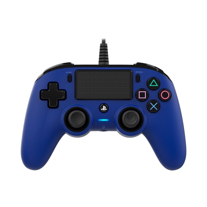 Nacon Mando Oficial Playstation PS4 Compact Azul (PS4OFCPADBLUE)