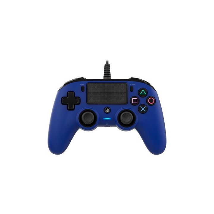 Nacon Mando Oficial Playstation PS4 Compact Azul (PS4OFCPADBLUE)
