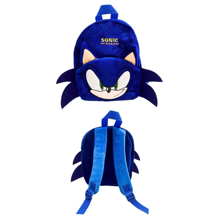 Mochila Peluche Sonic the Hedgehog 30cm