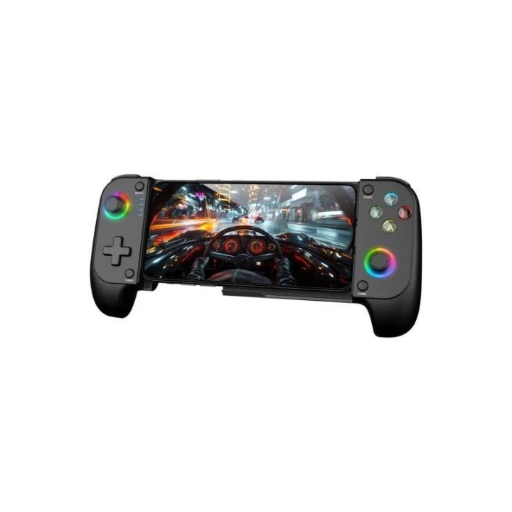 MANDO MARS GAMING GAMEPAD PARA SMARTPHONE WIRELESS RGB BLACK