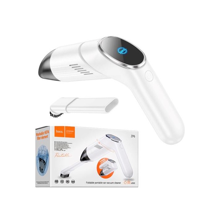 Hoco ZP6 Aspirador portátil Recargable 80W con Filtro HEPA