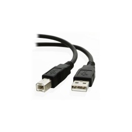 CABLE USB NANO CABLE USB2.0 A/M - USB2.0 B/M 1.0M NEGRO IMPRESORA 10.01.0102-BK