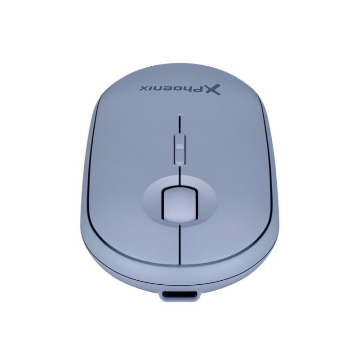 RATON PHOENIX REBBLE SILENT 1600DPI WIRELESS BLUETOOTH RECARGABLE BLUE