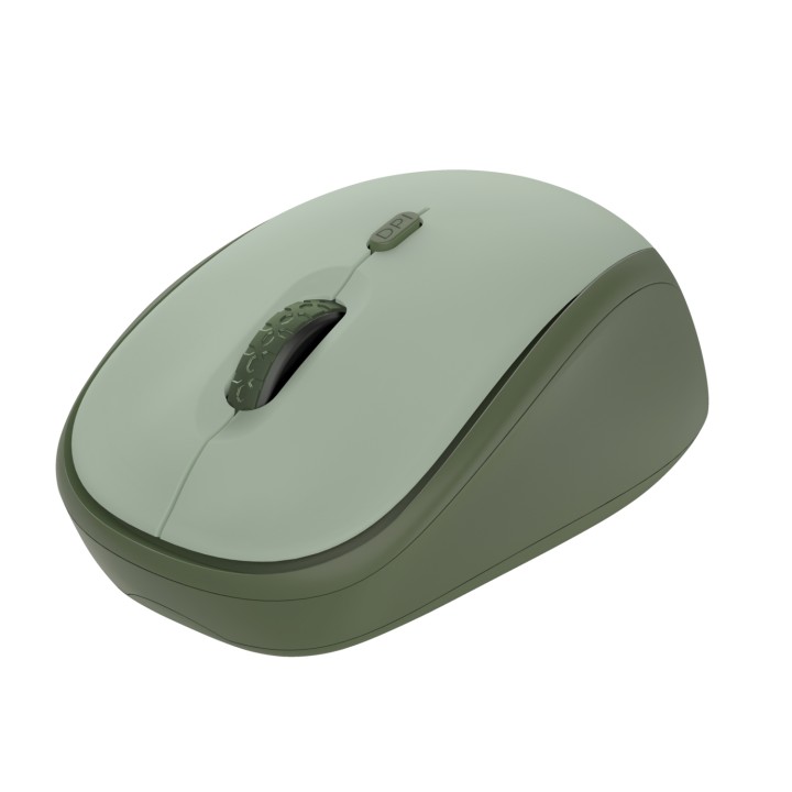 Trust Yvi+ ratón Oficina mano derecha RF inalámbrico Óptico 1600 DPI