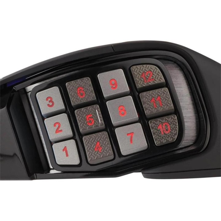 RATON GAMING CORSAIR SCIMITAR ELITE RGB USB 16K DPI BLACK