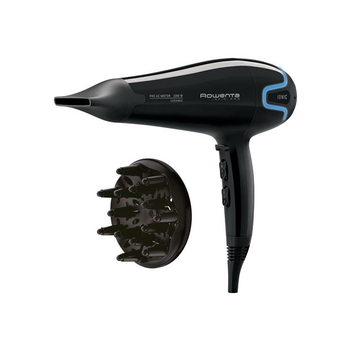 Rowenta CV8730E0 Secador Infini Pro Beauty Secador AC 2.200W con Difusor