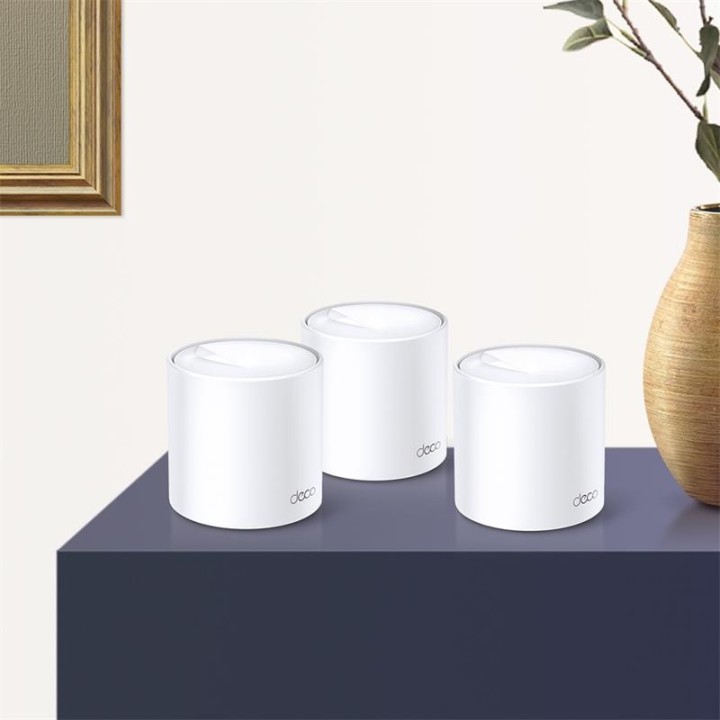 WIRELESS REPEATER TP-LINK AX1800 HOME MESH PACK 3 DECO X20