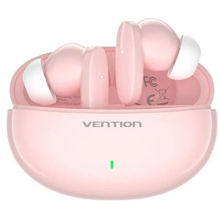 AURICULARES VENTION BLUETOOTH 5.3 TRUE WIRELESS 7 HORAS ROSE