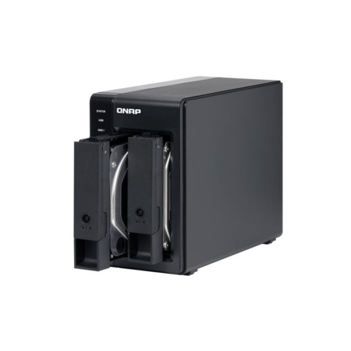 UNIDAD EXTERNA QNAP 2 HDD 3.5-2.5 TR-002 USB-C