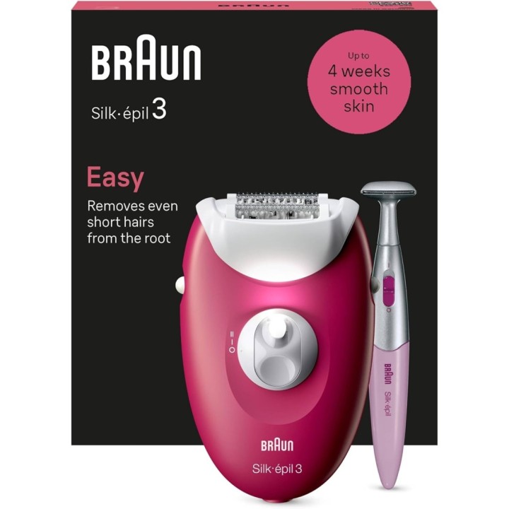Braun SE3-202 Depiladora Silk-épil Serie 3 Con Cable SmartLight