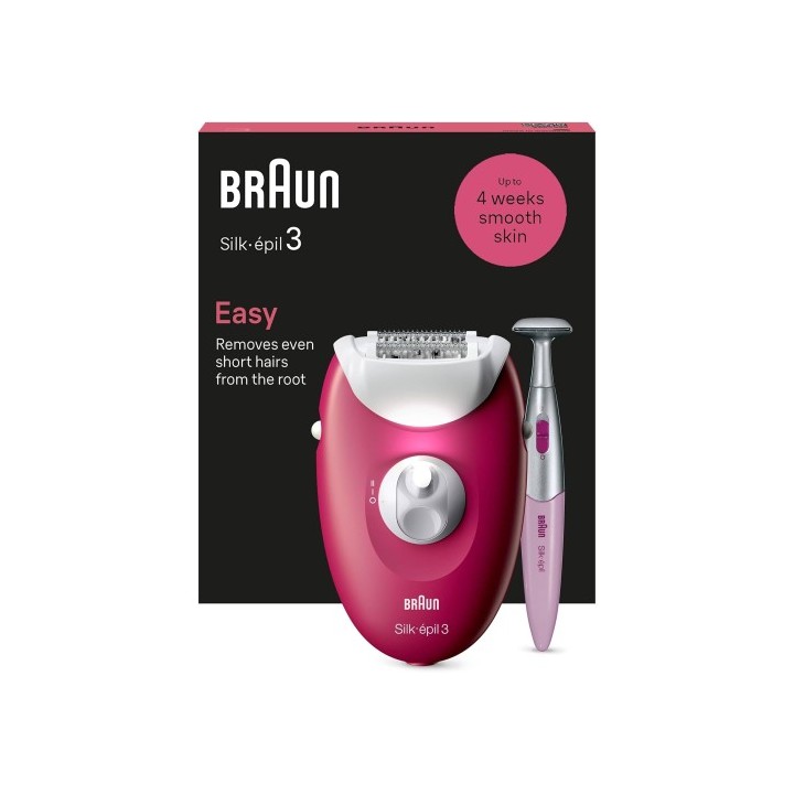 Braun SE3-202 Depiladora Silk-épil Serie 3 Con Cable SmartLight