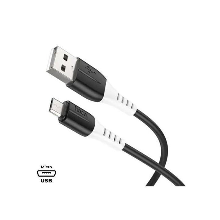 Hoco X82 Cable Micro Silicona Black
