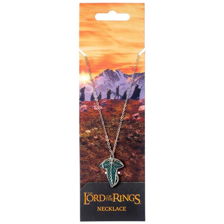 Colgante La Hoja de Lorien El Señor de los Anillos