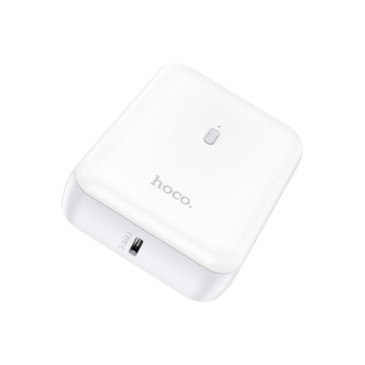Powerbank 5.000 mAh salida USB-A, entrada USB-C Hoco J96 Blanco