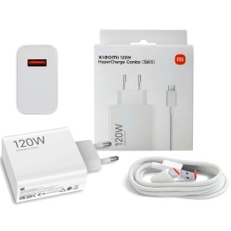 Cargador USB 120W+ Cable USB a USB-C Xiaomi (BHR9462)