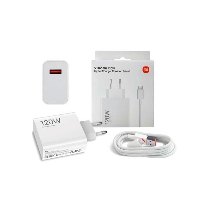 Cargador USB 120W+ Cable USB a USB-C Xiaomi (BHR9462)